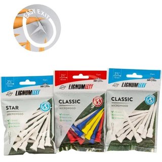 Lignum Tee 53mm (2 1/8") 16pack neon mix