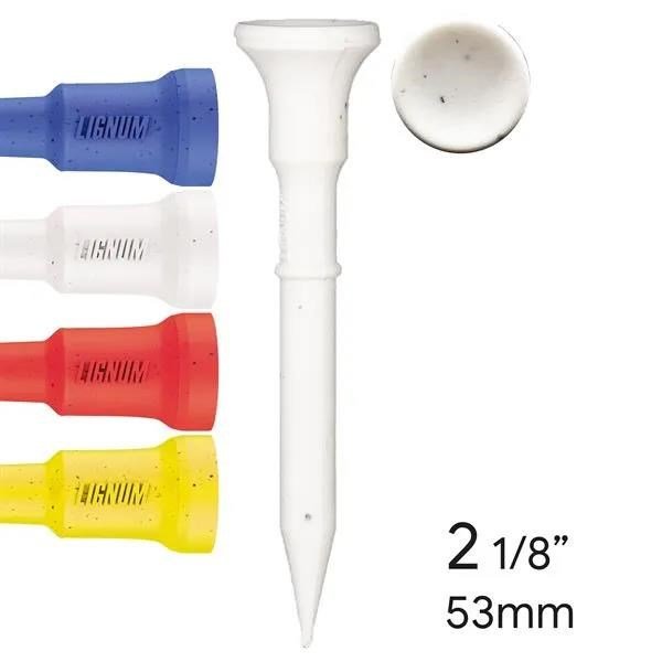 Lignum Tee 53mm (2 1/8") 16 pezzi, mix di colori