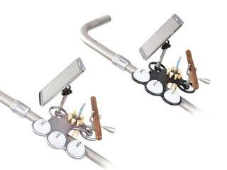 JuCad Tablet holder per tutti i carrelli JuCad, titanio