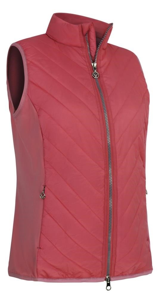 Callaway Lightweight Quilted gilet donna, geranium