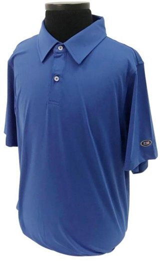 U.S. Kids Golf Tech Lisle polo junior, blu royal