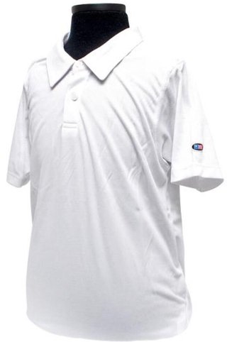 U.S. Kids Golf Tech Lisle polo junior, bianca