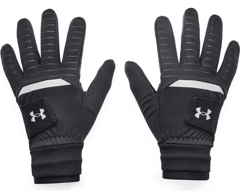 Under Armour UA ColdGear® Infrared guanti da golf uomo, nero