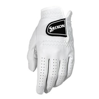 Srixon Premium Cabretta Leather guanto da golf uomo, bianco