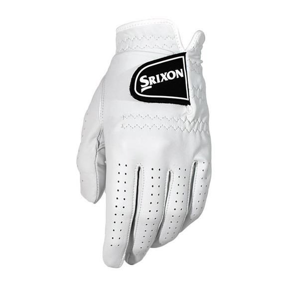 Srixon Premium Cabretta Leather guanto da golf uomo, bianco
