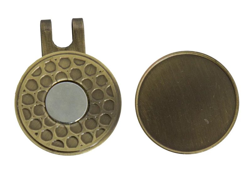 Longridge Deluxe Cap Clip and Ballmarker, bronzo