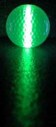 Ostatní Glow Stick per pallina da golf (1 stick), verde