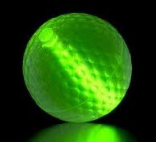 Ostatní Glow Stick per pallina da golf (1 stick), verde