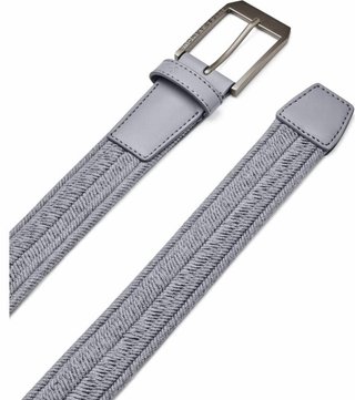 Under Armour Braided cintura da golf da uomo, grigia