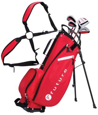 Spalding Future set da golf junior (120-130 cm), rosso