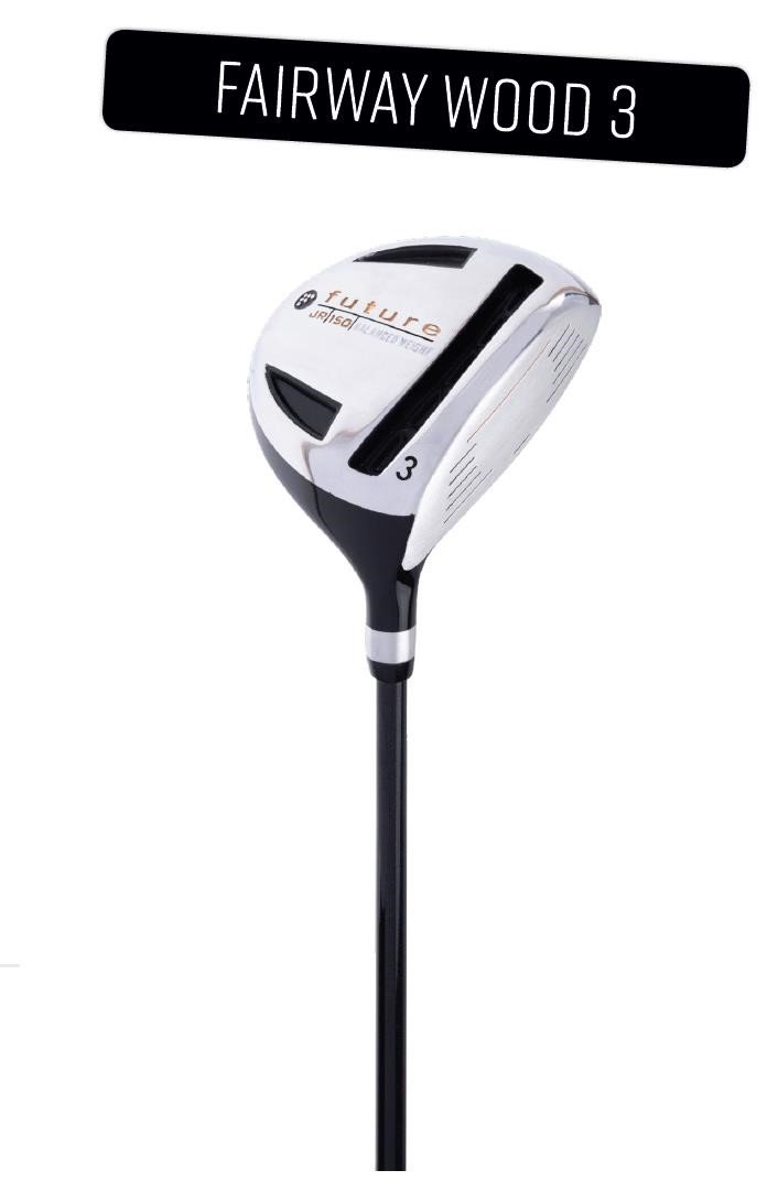 Spalding Future set da golf junior (120-130 cm), rosso