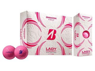 Bridgestone Lady Precept palline da golf da donna, rosa