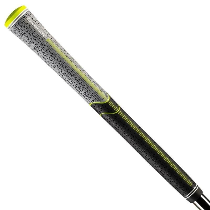 Lamkin ST+2 Hybrid with Calibrate grip, nero/verde, MIDSIZE