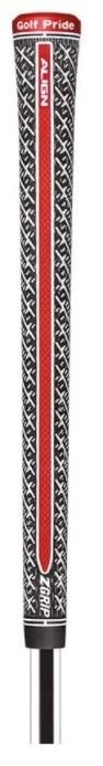 Golf Pride Z-Grip Cord Align grip MIDSIZE, nero/bianco/rosso
