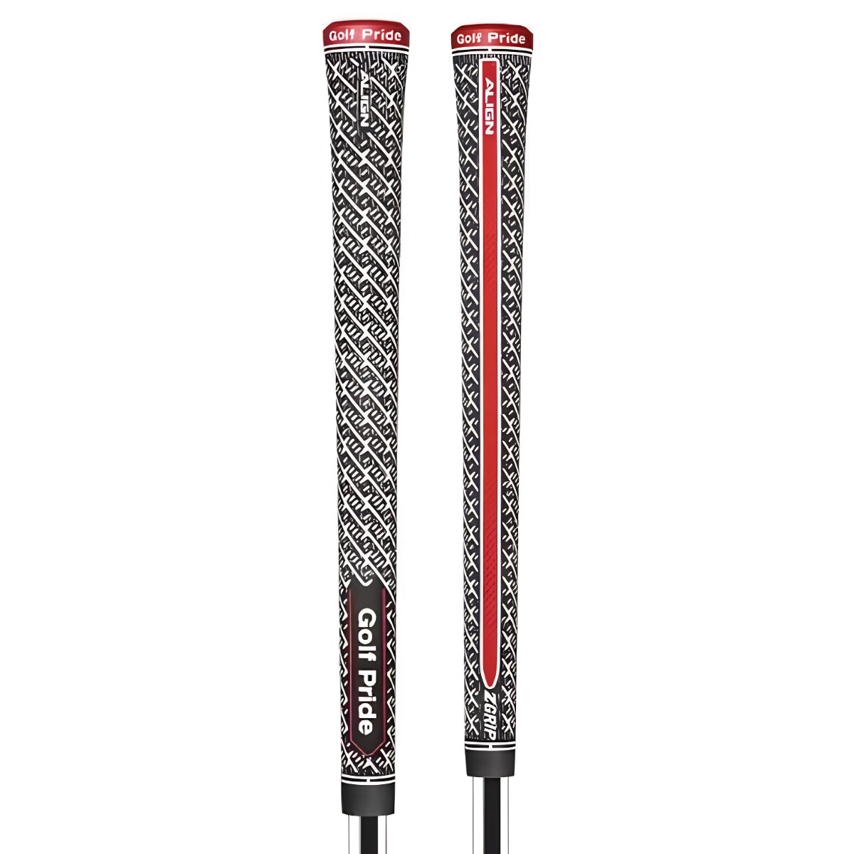 Golf Pride Z-Grip Cord Align grip MIDSIZE, nero/bianco/rosso