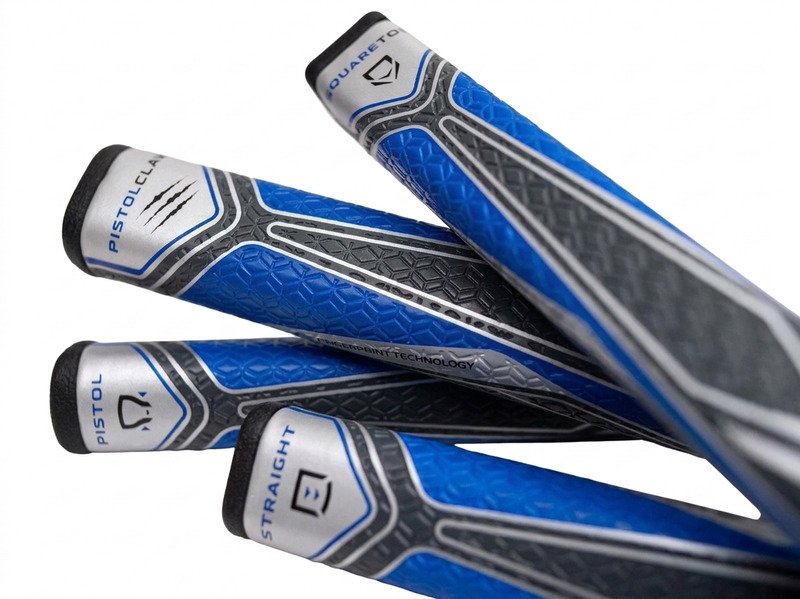 Lamkin SINKFIT PU Squaretop putter grip, nero/blu