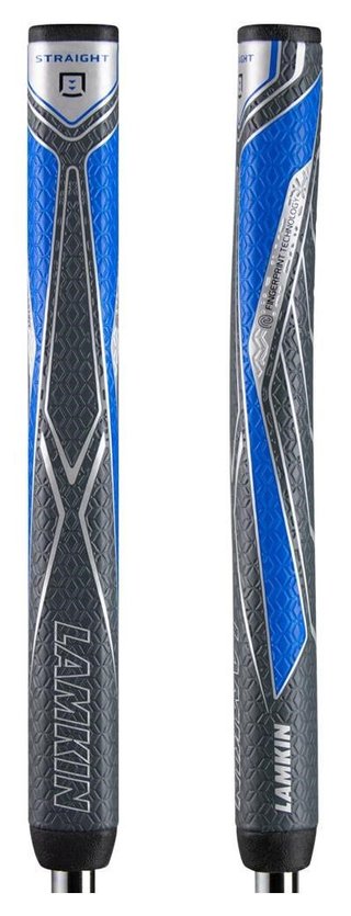 Lamkin SINKFIT PU Straight putter grip, nero/blu
