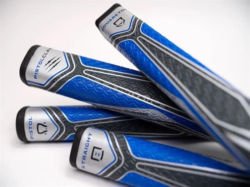Lamkin SINKFIT PU Straight putter grip, nero/blu