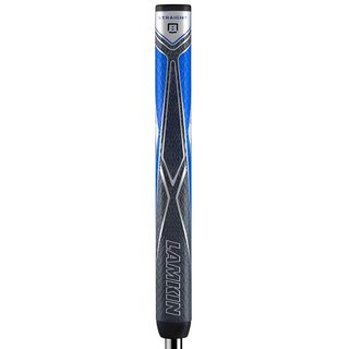 Lamkin SINKFIT PU Straight putter grip, nero/blu