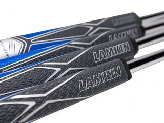 Lamkin SINKFIT PU Pistol putter grip, nero/blu
