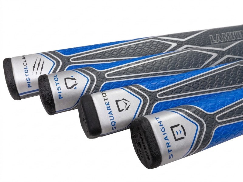 Lamkin SINKFIT PU Pistol putter grip, nero/blu