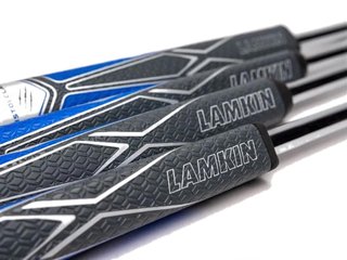Lamkin Sink Fit PU Pistolclaw grip putter, nero/blu