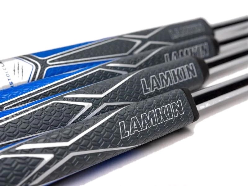 Lamkin Sink Fit PU Pistolclaw grip putter, nero/blu