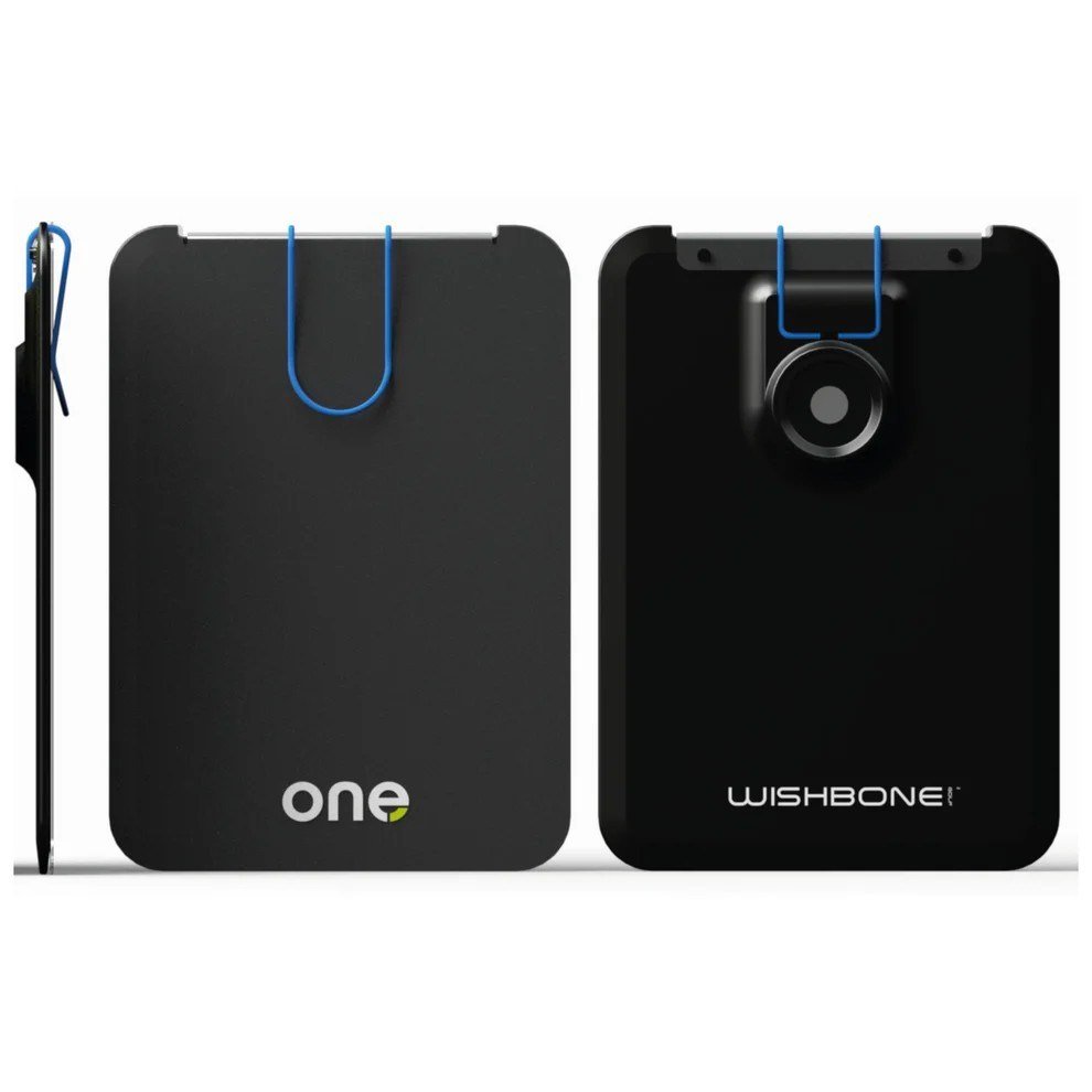 Wishbone NEO Scorecard holder, accessorio per carrello, nero