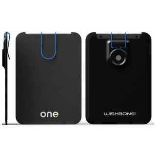 Wishbone NEO Scorecard holder, accessorio per carrello, nero