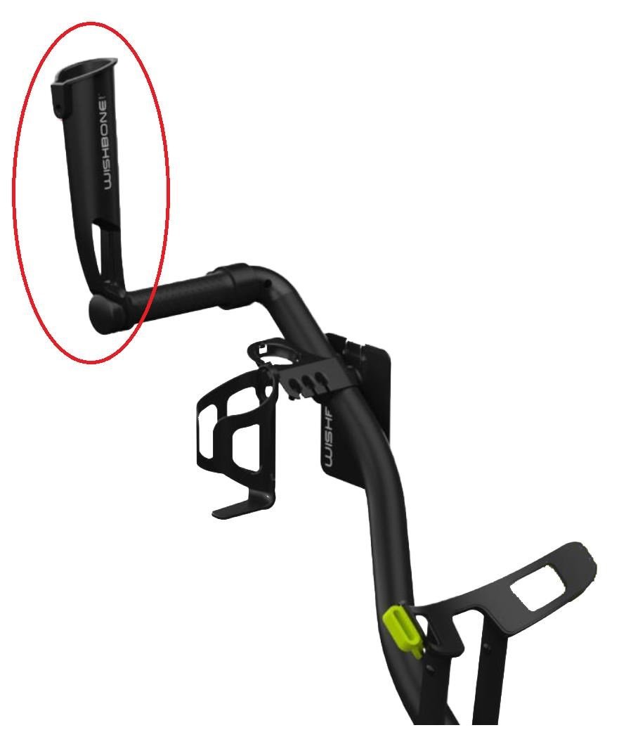 Wishbone NEO porta-ombrello, nero