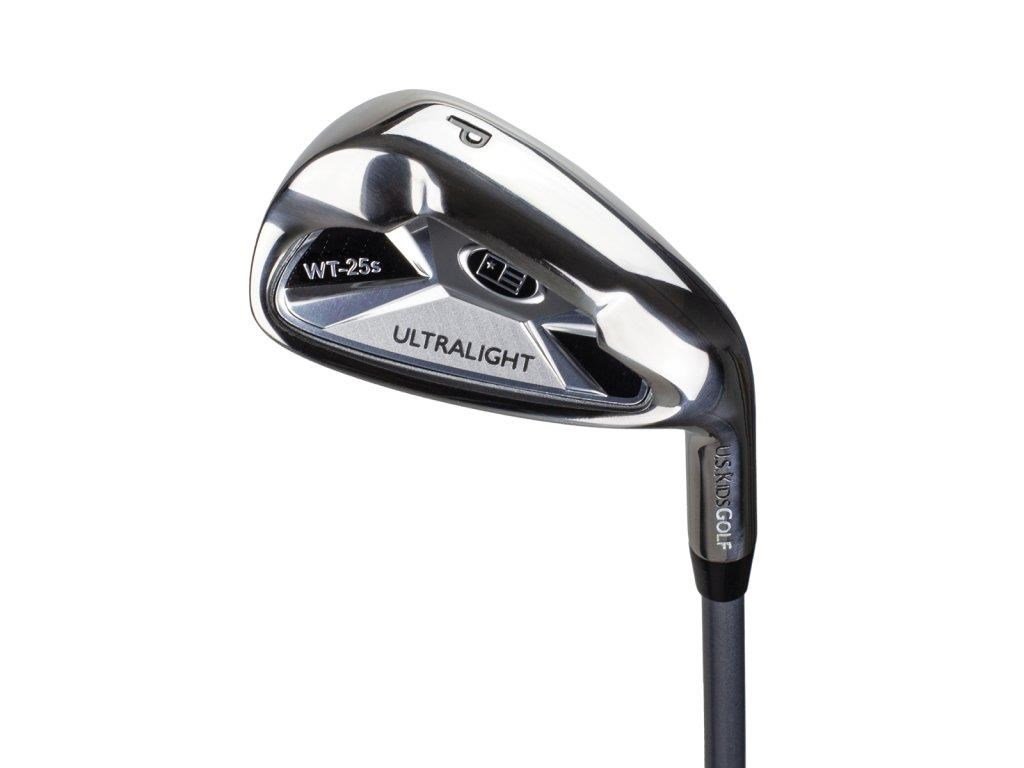 U.S. Kids Golf UL45 (114cm) WT25-s 4-Club junior set da golf 2022, grafite + stand bag, grigio/blu