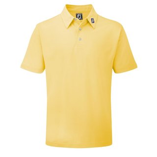 FootJoy Stretch Pique Solid polo da uomo, giallo