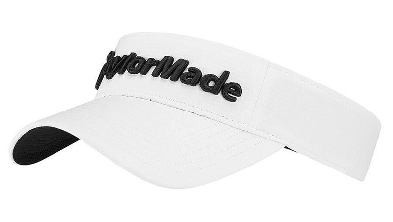 TaylorMade Radar visiera da uomo, bianca
