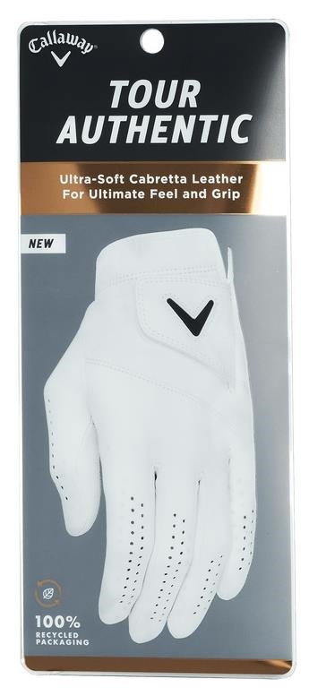 Callaway Tour Authentic 22 guanto da golf uomo, bianco