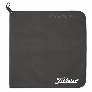 Titleist StaDry Performance asciugamano da golf, nero