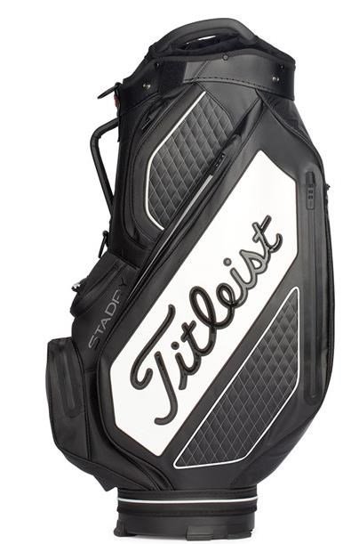Titleist Tour Series Premium Stadry staff bag, nero/bianco