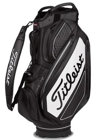 Titleist Tour Series Premium Stadry staff bag, nero/bianco
