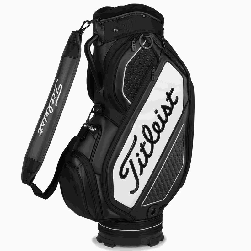 Titleist Tour Series Midsize cart bag, nero/bianco