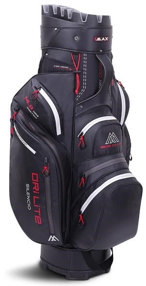 Big Max Dri Lite Silencio 2 Organizer borsa da carrello, nero