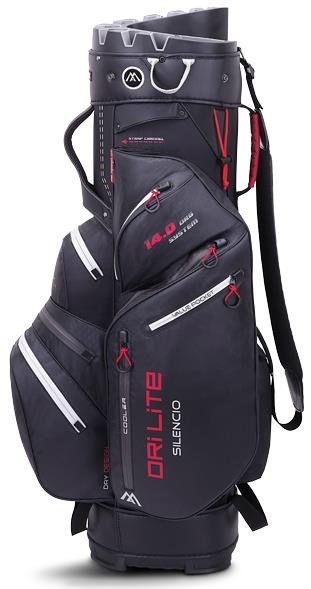 Big Max Dri Lite Silencio 2 Organizer borsa da carrello, nero