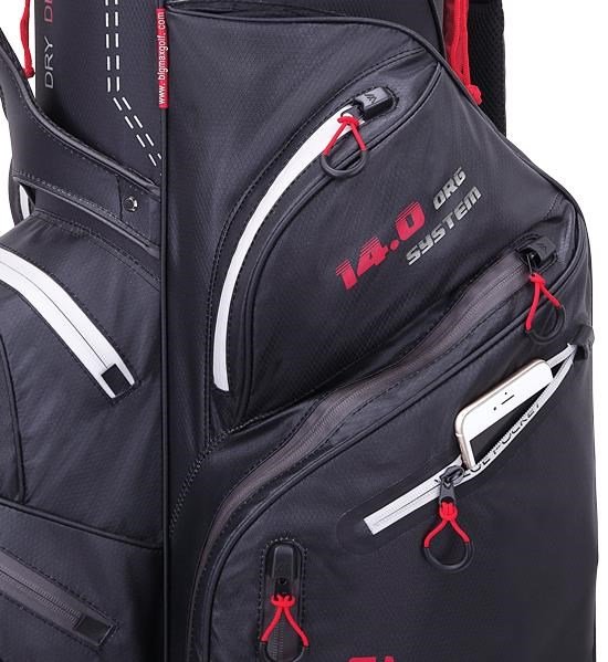 Big Max Dri Lite Silencio 2 Organizer borsa da carrello, nero