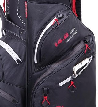 Big Max Dri Lite Silencio 2 Organizer borsa da carrello, nero