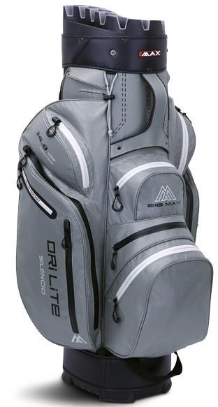 Big Max Dri Lite Silencio 2 Organizer borsa da carrello, grigio/nero