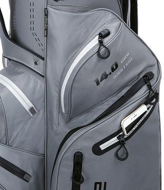Big Max Dri Lite Silencio 2 Organizer borsa da carrello, grigio/nero