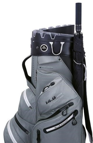 Big Max Dri Lite Silencio 2 Organizer borsa da carrello, grigio/nero