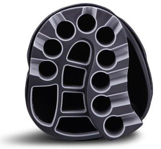 Big Max Dri Lite Silencio 2 Organizer borsa da carrello, grigio/nero