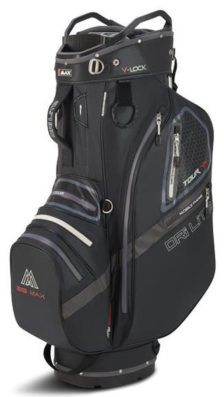 Big Max Dri Lite V-4 Organizer borsa da carrello, nero