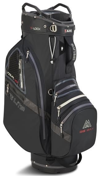 Big Max Dri Lite V-4 Organizer borsa da carrello, nero