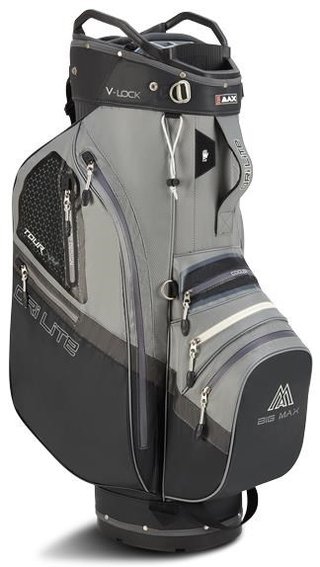 Big Max Dri Lite V-4 Organizer cart bag, grigio/nero