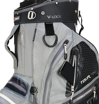 Big Max Dri Lite V-4 Organizer cart bag, grigio/nero